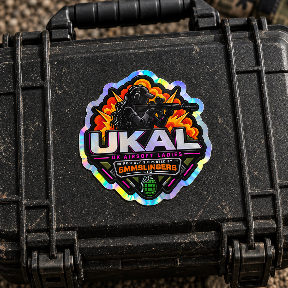 UKAL x 6MM Sticker